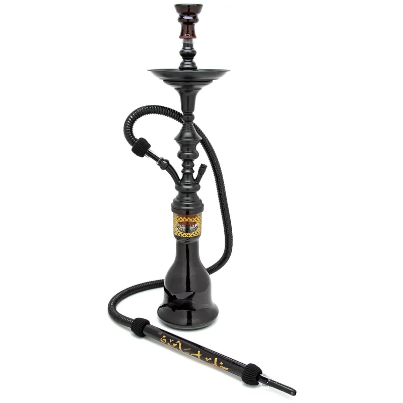 Khalil Mamoon Amer Hookah Black 30"