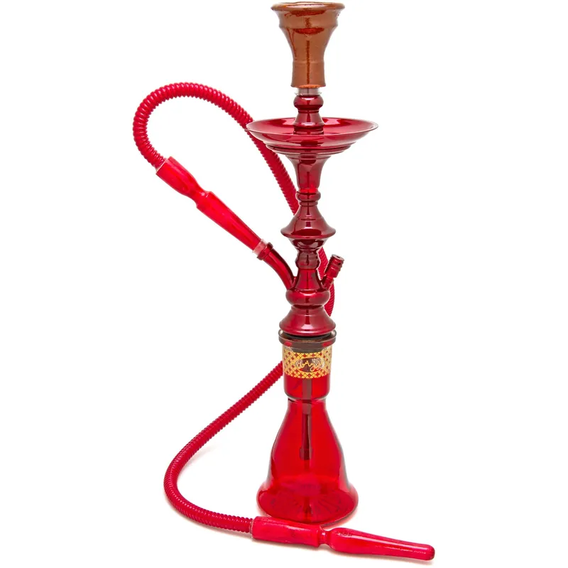Khalil Mamoon Mini Hookah Red 22"