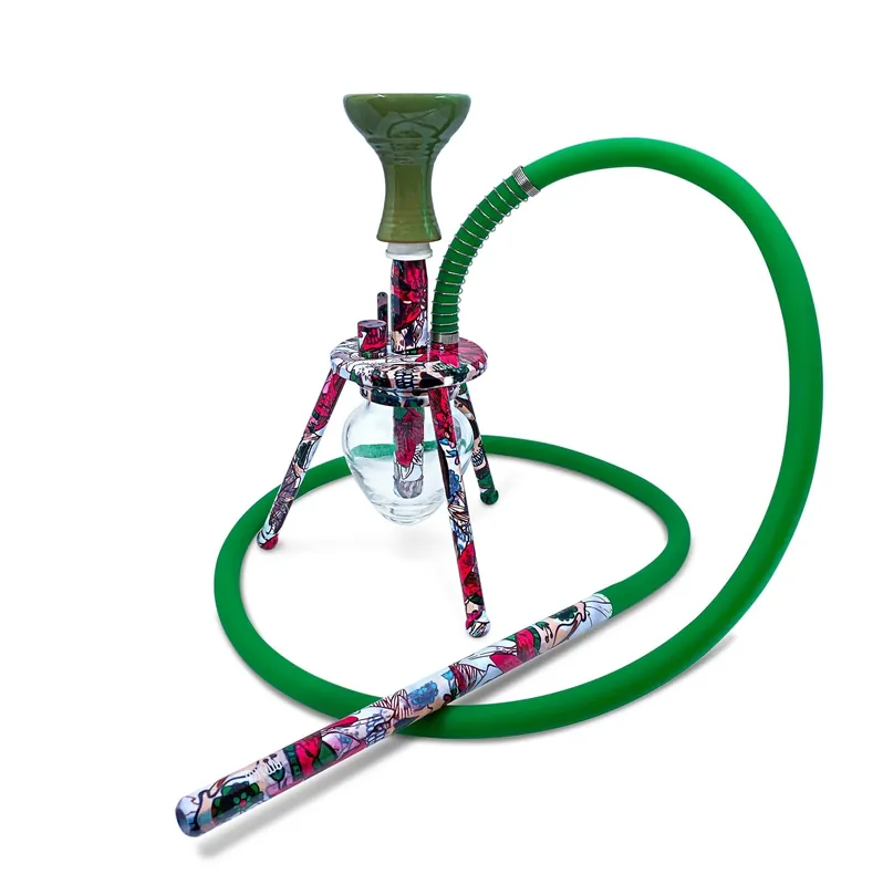 Amira Spider Prints Hookah 12"