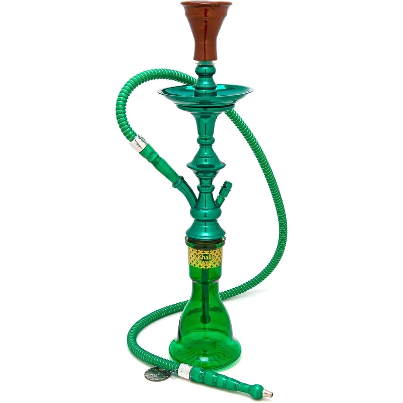 Khalil Mamoon Mini Hookah Green 22"