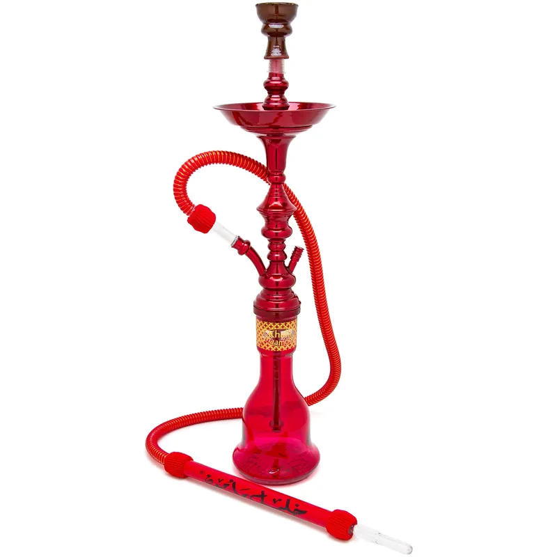 Khalil Mamoon Amer Hookah Red 30"