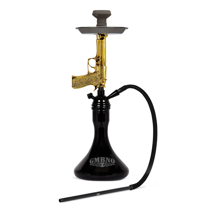 Hitman Hookah Gold 23" - Inhale