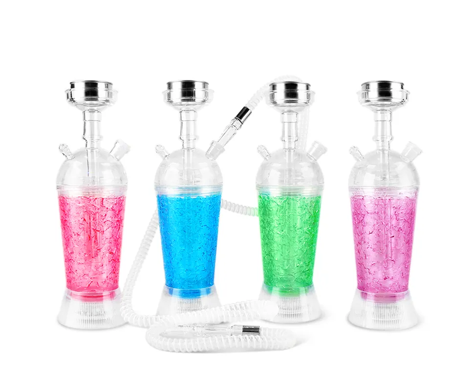 Rip Acrylic Freezeable Hookah Cup 13" - BYO