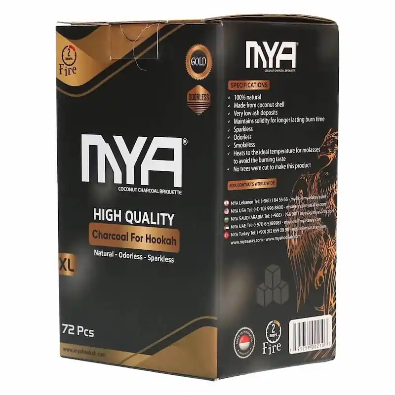 MYA Gold Coconut Charcoals - Mya Saray