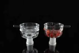 Glass Bowl with Glass Screen - Thehookah.com