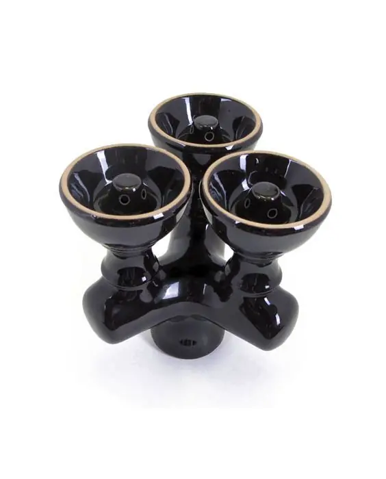 Vortex 3 Head Bowl - Sahara Smoke