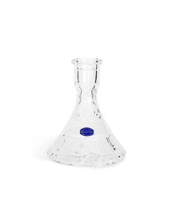 Crystal Bohemian Pyramid Hookah Base - Zahrah
