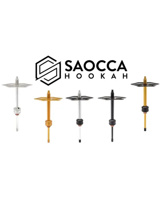 SAOCCA Hookah Stem w/ Tray - HookahJohn