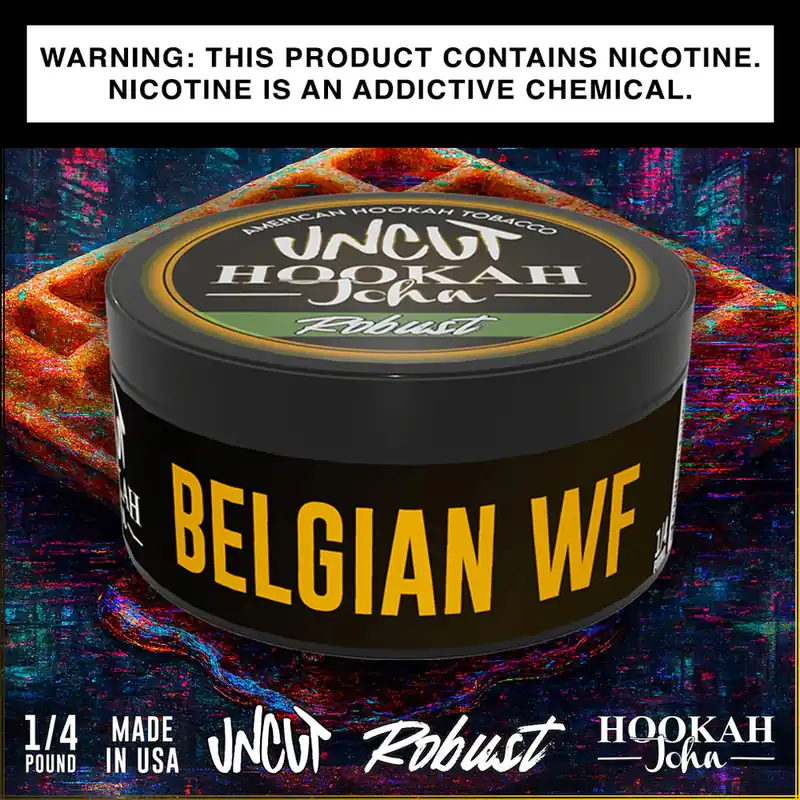HJ Uncut Robust Shisha 1/4lb - HookahJohn