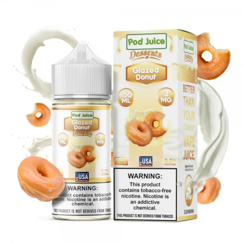 Glazed Donut By Pod Juice 55