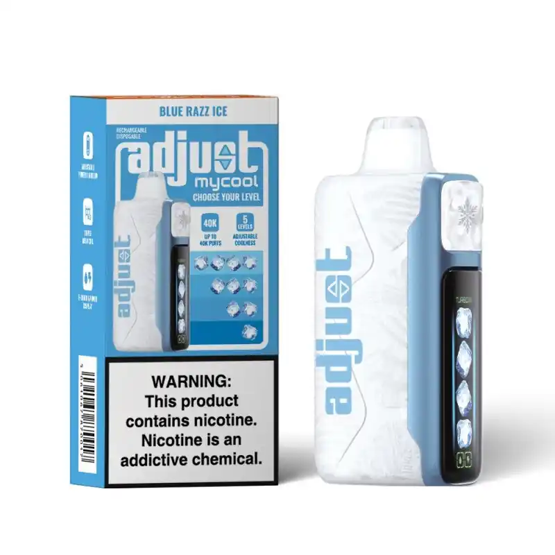 Blue Razz Ice Adjust MyCool 40000 Puffs