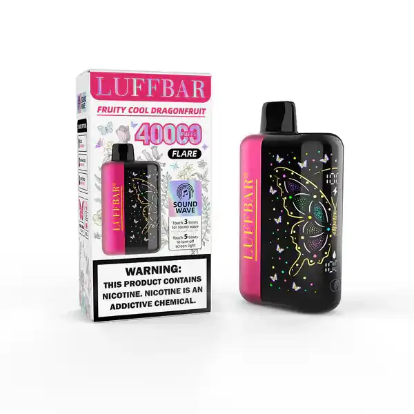 Fruity Cool Dragonfruit Luff Bar Flare 40k - LUFFBAR