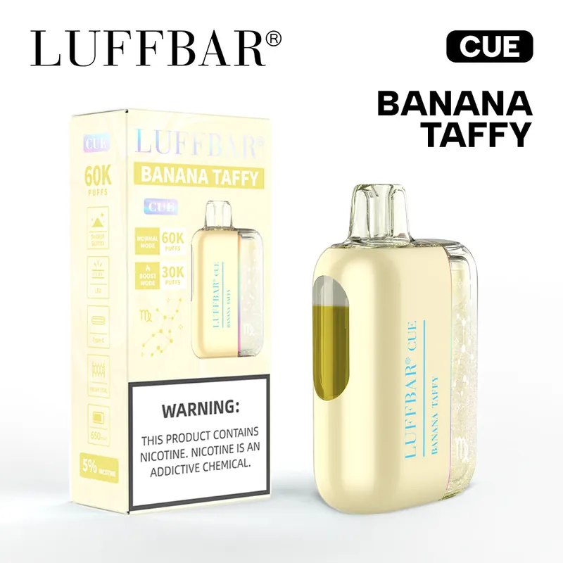 Banana Taffy Luff Bar Cue 60k - LUFFBAR