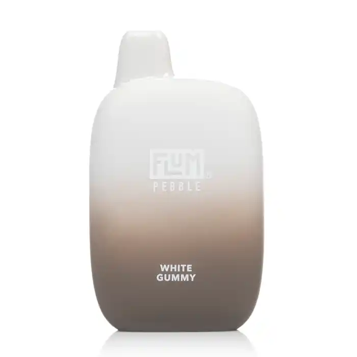 WHITE GUMMY FLUM PEBBLE 6000 DISPOSABLE