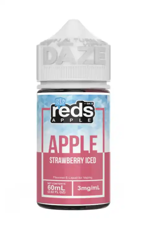 REDS APPLE STRAWBERRY ICED E-JUICE
