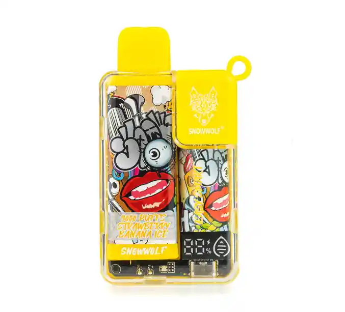 Strawberry Banana Ice Snowwolf Easy Smart EA9000 - SMOK