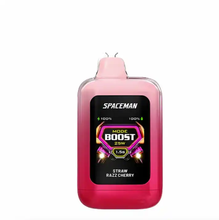STRAW RAZZ CHERRY SPACEMAN NEBULA PLUS 25K - SMOK