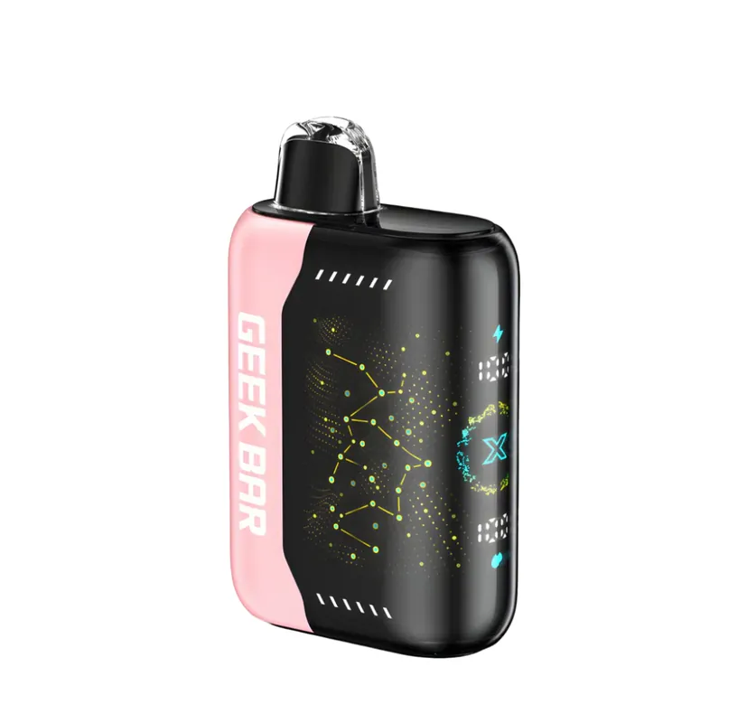 White Peach Raspberry GEEK BAR PULSE X 25K - GEEK BAR X