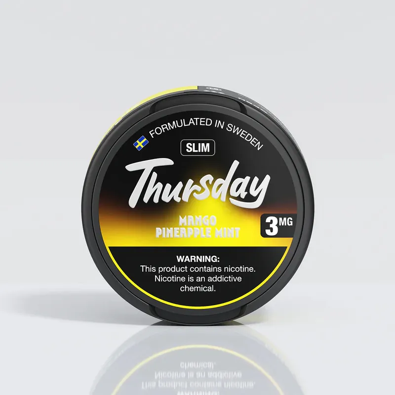 Thursday Nicotine Pouches - Mango Pineapple Mint