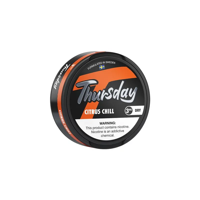 Thursday Nicotine Pouches - Citrus Chill
