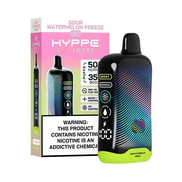 SOUR WATERMELON FREEZE HYPPE INFINITI 50K