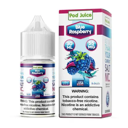 Blue Raspberry Pod Juice