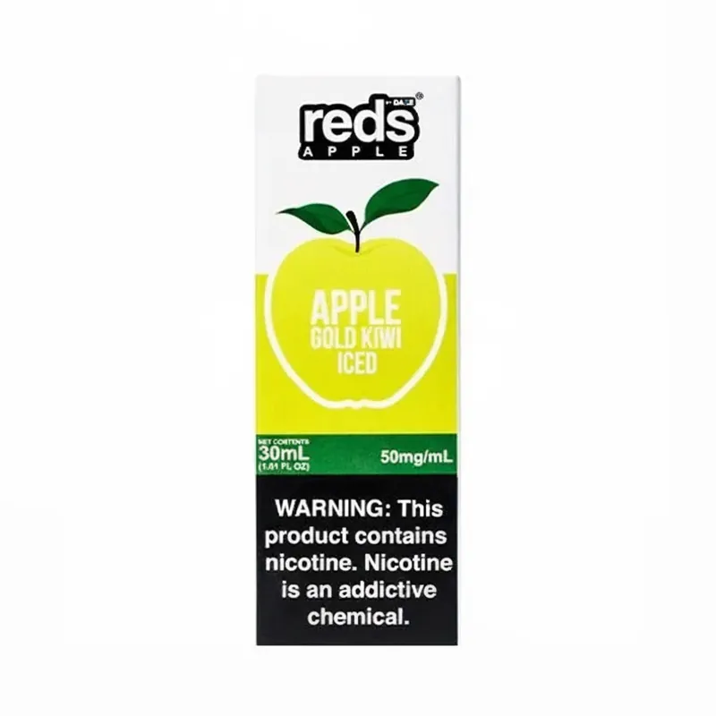Gold Kiwi Iced- Reds Apple E-Juice - 7 Daze Salt - 30mL