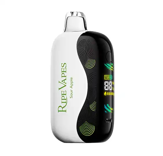 Sour Apple Ripe Vapes Oak 35K Disposable - HUFF VAPE