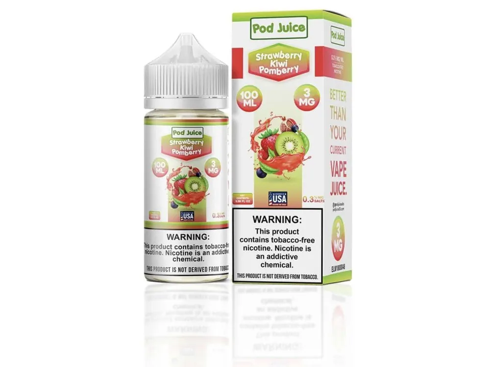 Strawberry Kiwi Pomberry Pod Juice 100ml