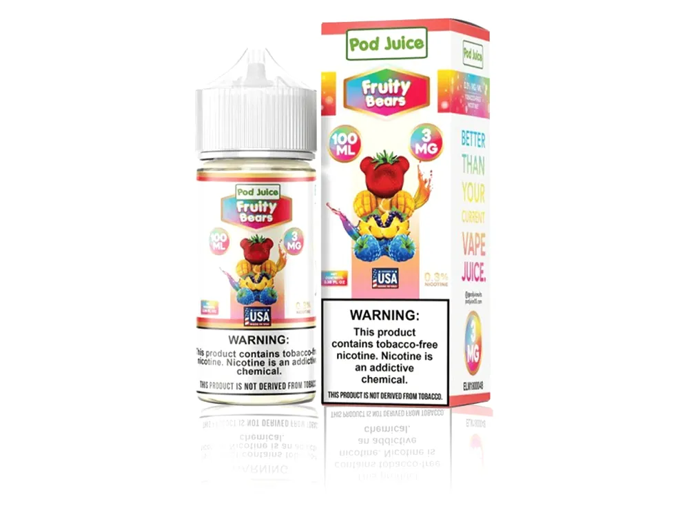 Fruity Bears Pod Juice 100ml