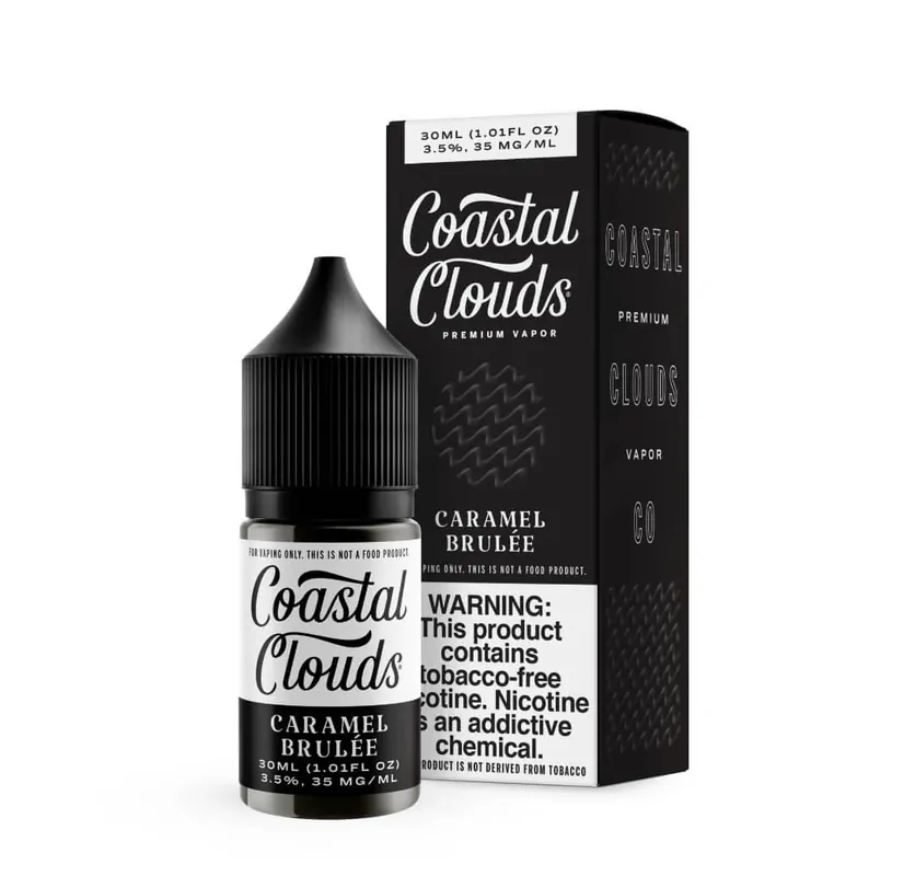 Caramel Brulee SALT - Coastal Clouds Co. - 30mL