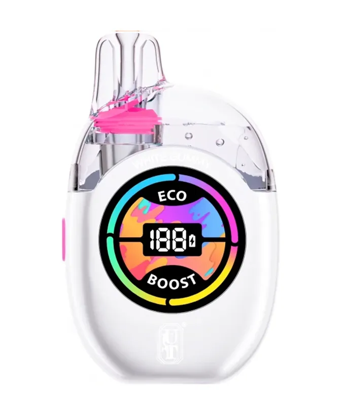 White Gummy Flum UT 50K (Clear Tank)