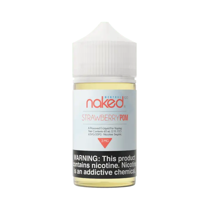 Naked 100 Menthol - Strawberry Pom 60mL