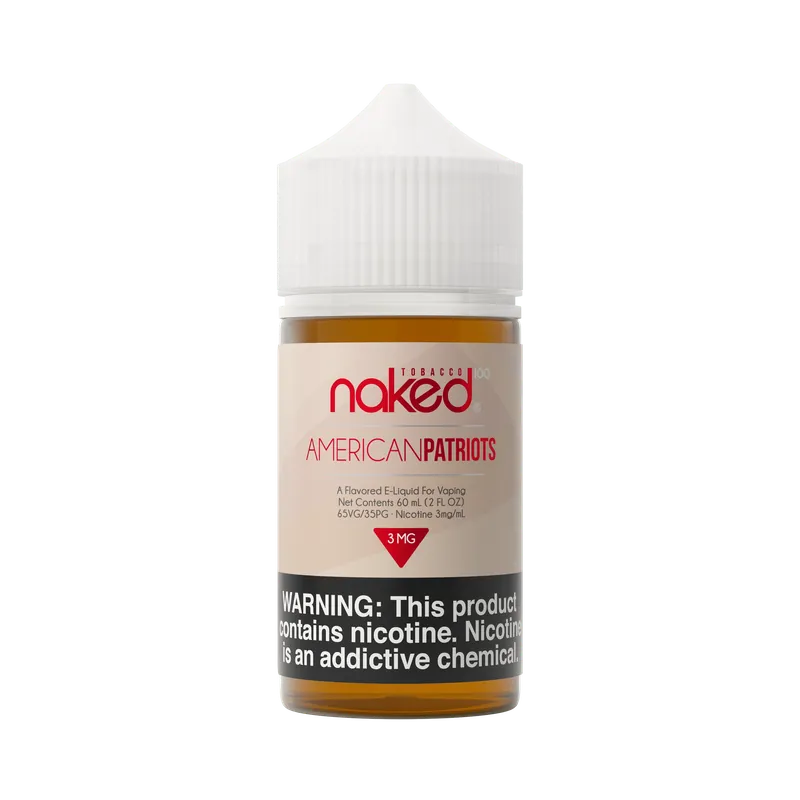 Naked 100 Tobacco - American Patriots 60mL