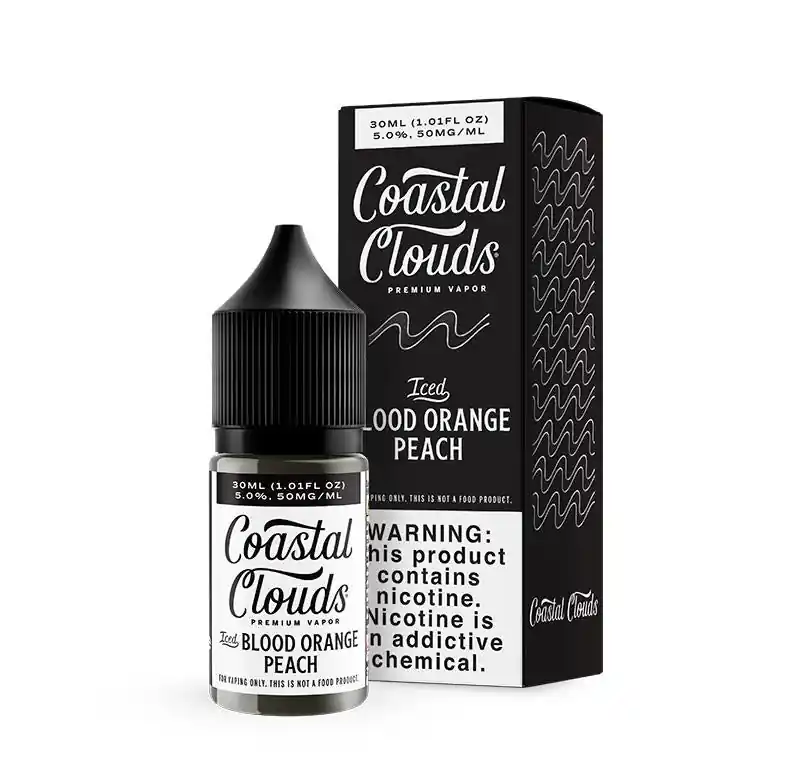 Iced Blood Orange Peach - Coastal Clouds Salts - 30mL