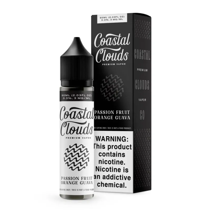 Passion Fruit Orange Guava - Coastal Clouds - 60mL