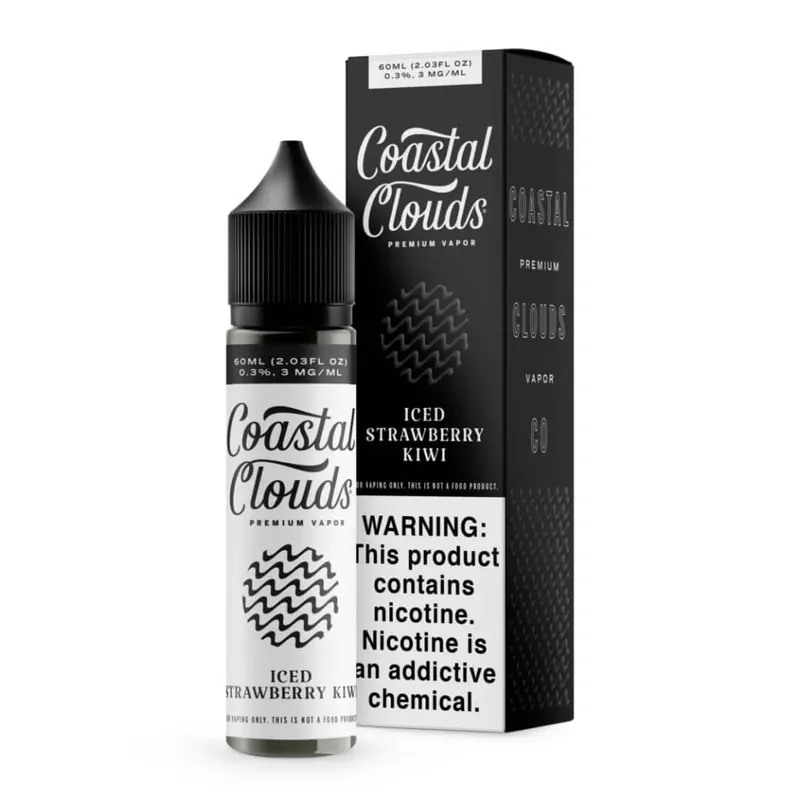 Iced Strawberry Kiwi - Coastal Clouds - 60mL