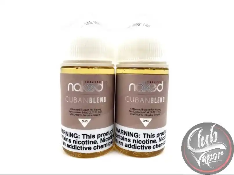 Cuban Blend E Liquid by Naked 100 Tobacco 120mL