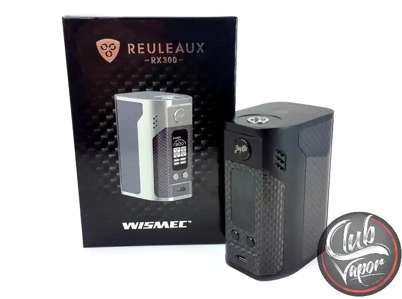 Reuleaux RX300 Carbon Fiber Box Mod by Wismec