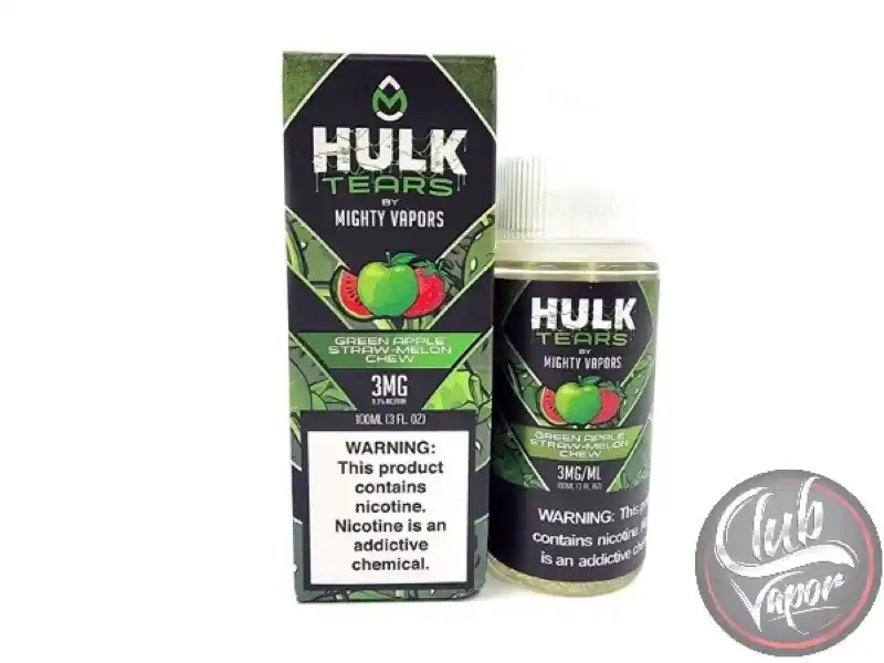 Hulk Tears 100mL E-Liquid by Mighty Vapors