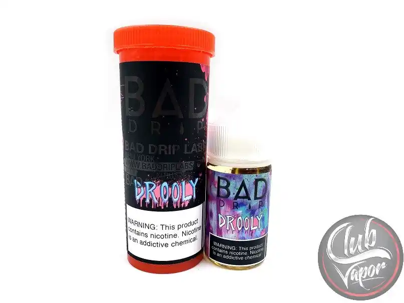 Drooly 60mL E-Liquid by Bad Drip