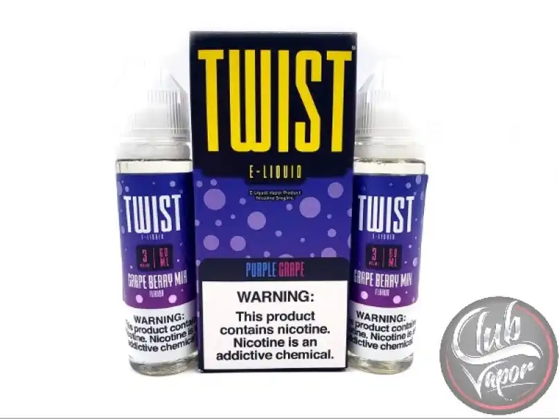 Purple Grape E-Liquid by Twist E-Liquids 120mL