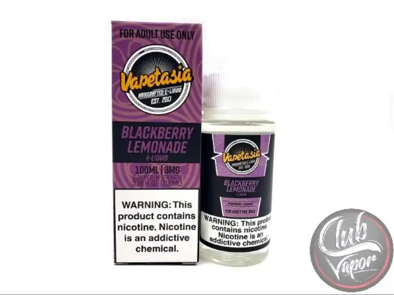Blackberry Lemonade 100mL E-Liquid by Vapetasia
