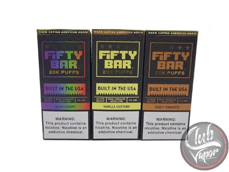 Fifty Bar 20K Disposable Vape - Disposable Vapes