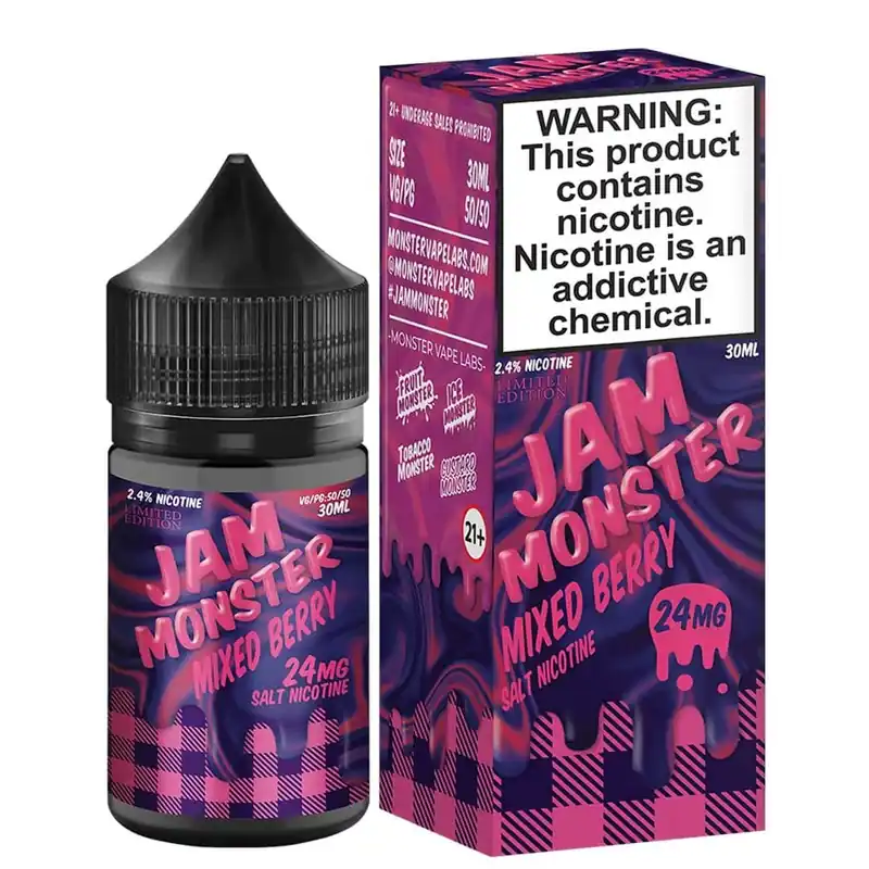Jam Monster Salts 30mL - Monster Labs