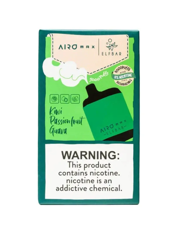 Airo Max 5000 by EBDesign 5% Rechargeable Disposable