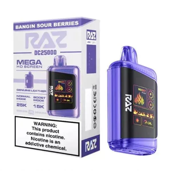 Raz DC25000 5% Rechargeable Disposable
