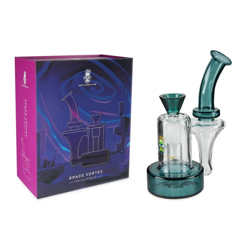 Space King Space Vortex Recycler Bong