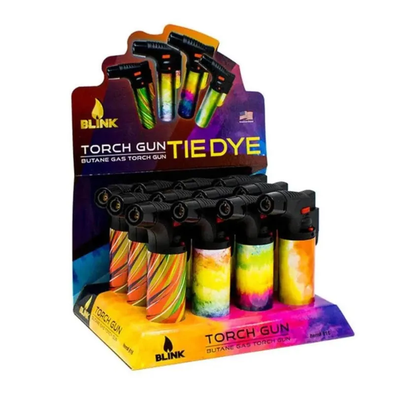 Blink Tie-Dye Torch Gun Lighter