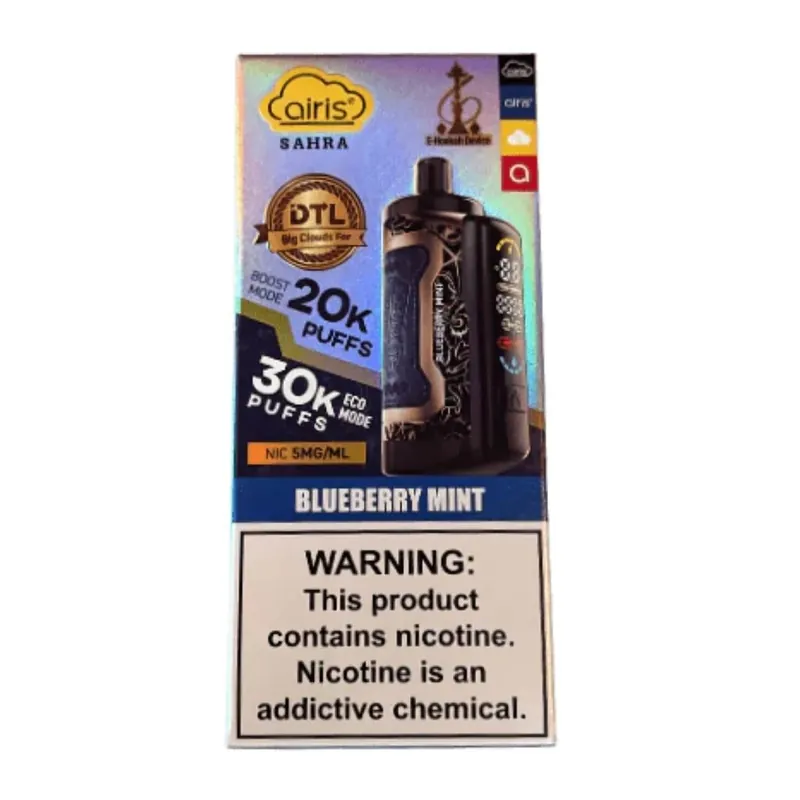 Airis Sahra DTL 30k E-Hookah Device 0.5%